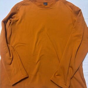 Men's Orange Patagonia crewneck pullover